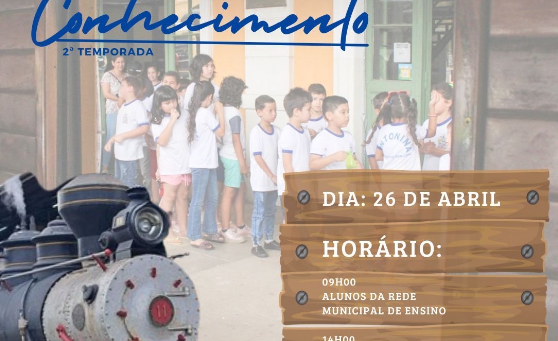 Crianças Da Rede Municipal Participam Mais Uma Vez Do Projeto Trilhos Do Conheciment...