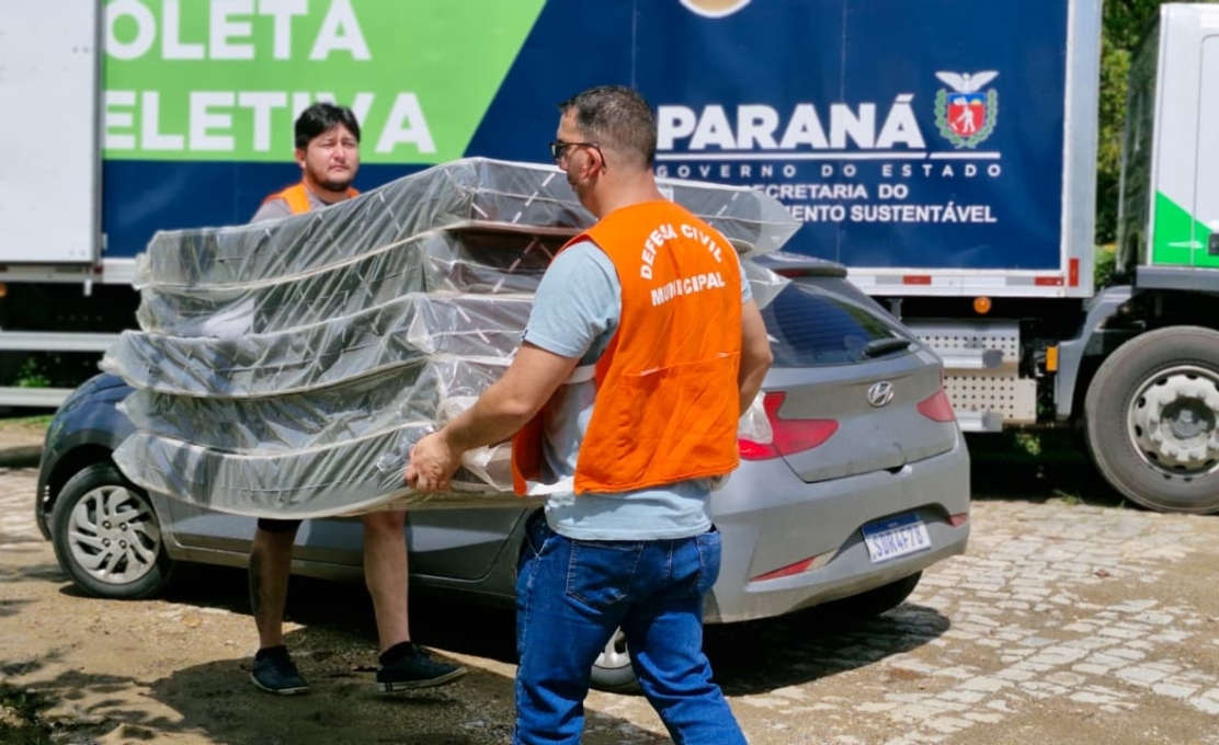 Prefeitura de Antonina realiza atendimentos para mais de 70 famílias afetadas pelas chuvas na área rural