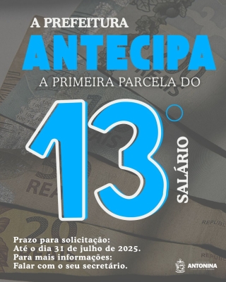AVISO AOS SERVIDORES MUNICIPAIS DE ANTONINA