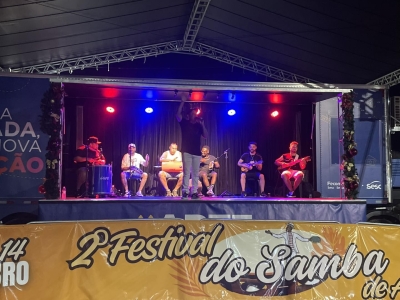 Segundo dia do 2º Festival do Samba de Antonina 