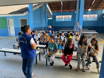 Prefeitura de Antonina realiza ações em combate a dengue para alunos da rede municipal de ensino