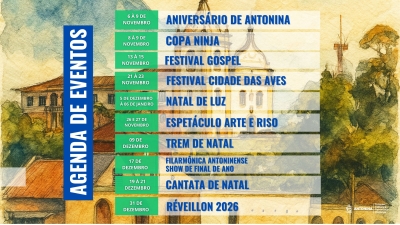  AGENDA DE EVENTOS 2025 – PREFEITURA DE ANTONINA