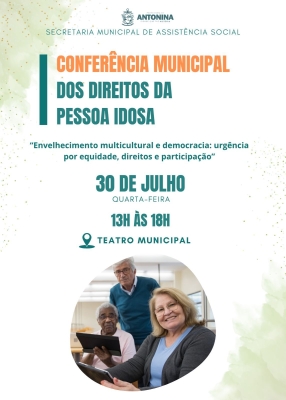 Antonina realiza Conferência Municipal dos Direitos da Pessoa Idosa