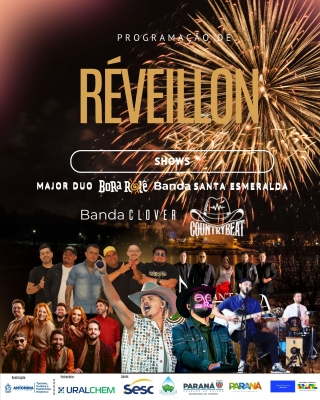 Réveillon 2026 em Antonina promete grandes shows e noites inesquecíveis!