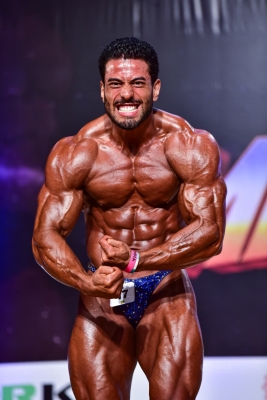 Atleta de Antonina conquista título Pan-Americano de Fisiculturismo no Chile