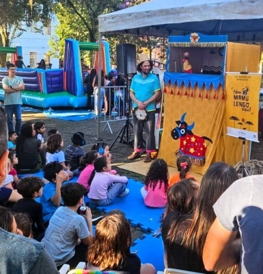 Espetáculo encantou o público na Praça Coronel Macedo