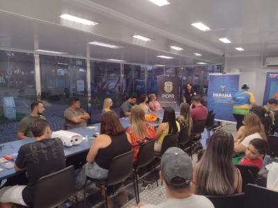 Palestra na Carreta da Inovação discute combate à violência contra mulheres