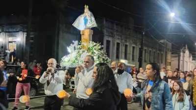 Procissão luminosa e shows marcam a noite de quinta-feira na Festa de Nossa Senhora do Pilar
