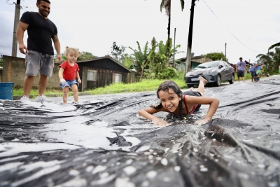 Verão Maior Paraná leva diversão e lazer ao bairro Tucunduva em Antonina