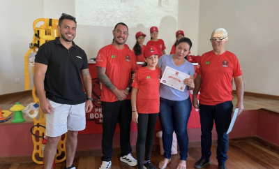 Bombeiro Mirim comemora 1º ano com cerimônia de certificação