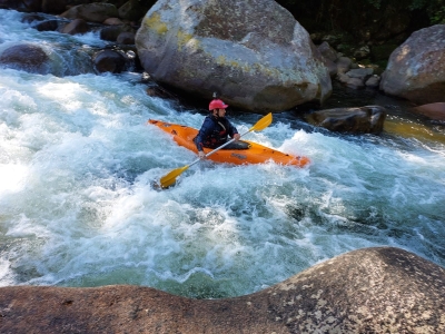 Antonina recebeu o 4º Encontro Brasileiro de Kayak Extremo nos rios do Bairro Alto e Cachoeira