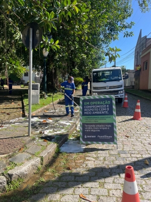 Prefeitura de Antonina segue investindo em técnicas inovadoras para limpeza pública