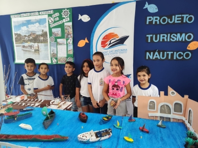 Escolas Municipais realizam o Projeto Turismo nas Escolas - Navegar é Preciso - Projeto Iamuque 