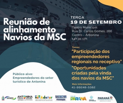 Reunião de Alinhamento Navios do MSC em Antonina