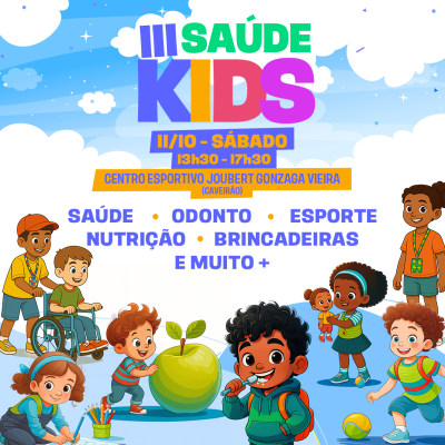 Antonina recebe o 3º Saúde Kids no Dia das Crianças