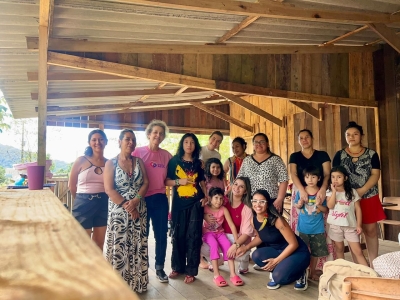 Secretaria da Mulher e Secretaria Municipal de Saúde realizam atendimento para mulheres da aldeia Kuaray Haxa