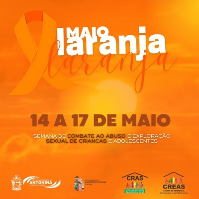 Prefeitura de Antonina realiza a Campanha Maio Laranja