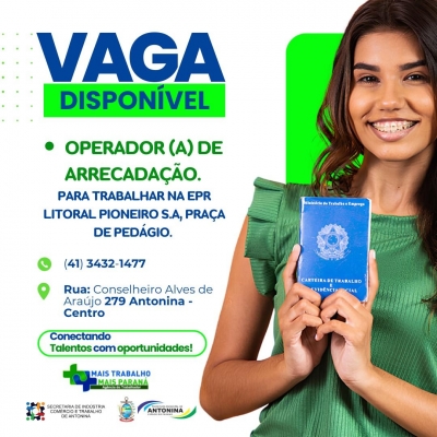 Vagas de emprego