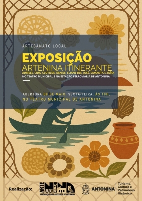 Exposição ARTeNina Itinerante viraliza o artesanato local e fortalece a cultura de Antonina