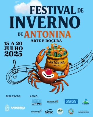 Vem aí o Festival de Inverno de Antonina! 