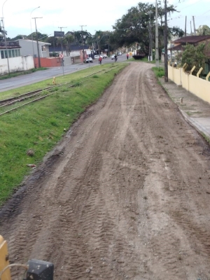 Prefeitura realiza melhorias viárias próxima à Escola Joana Camargo (APAE)