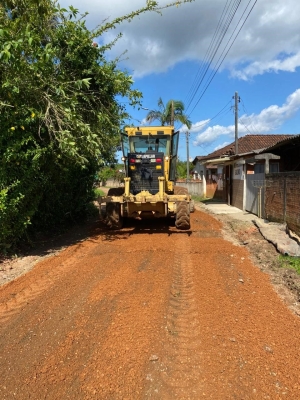 Serviços de manutenções seguem sendo realizado no Bairro Tucunduva