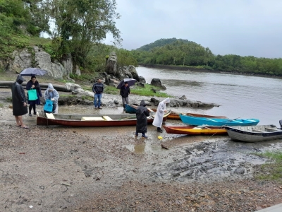 Ministério da Pesca realiza vistorias em embarcações do Programa Propesc em Antonina