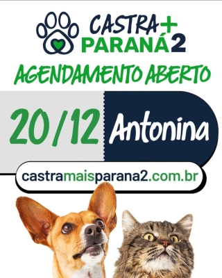 Castra + Paraná 2 chega a Antonina com agendamento aberto 