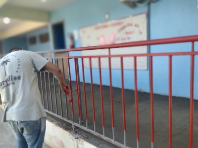 Prefeitura de Antonina realiza reforma geral no CMEI Dona Leonor