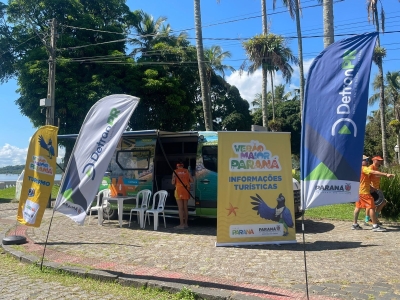 Posto de Atendimento da SETU – Verão Maior Paraná atende hoje na Feira-Mar