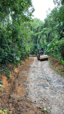 Prefeitura de Antonina realiza melhorias na área rural do Bairro Alto