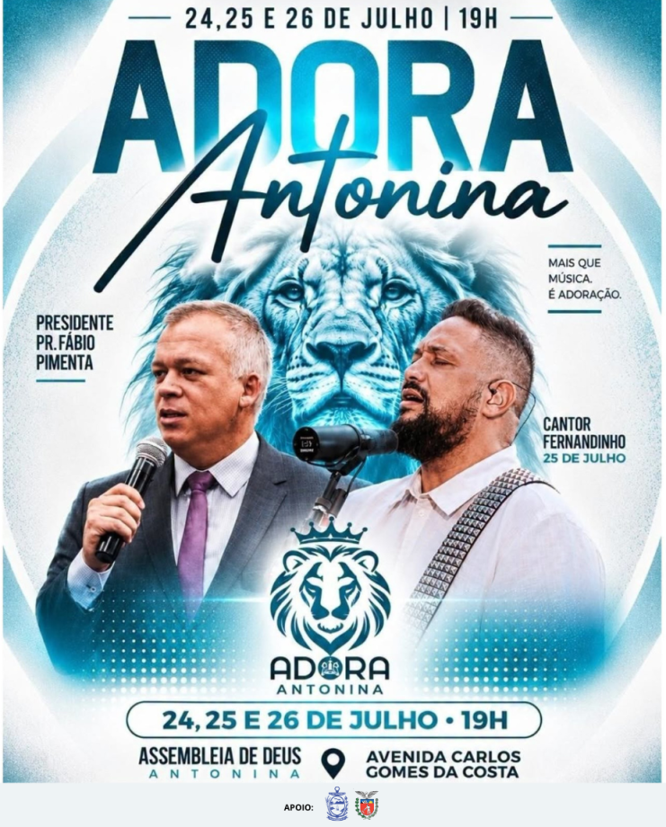 Confira a programação do Adora Antonina 2026