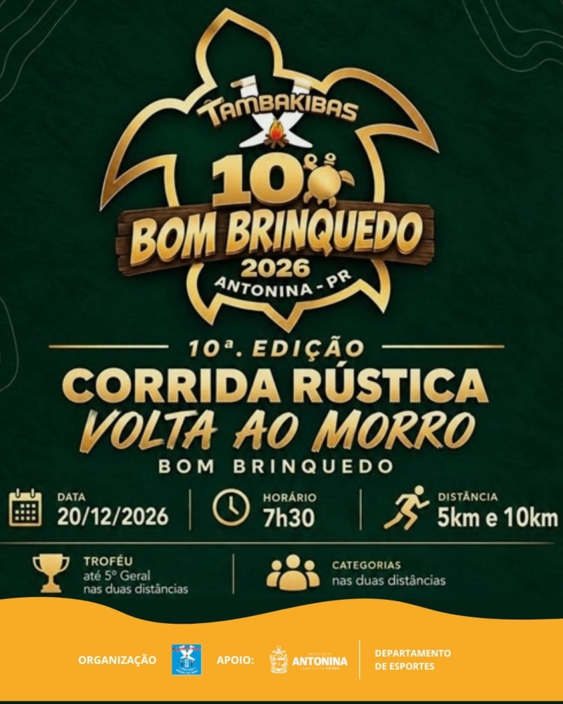 10ª Do Morro Bom Brinquedo será realizada em dezembro, em Antonina