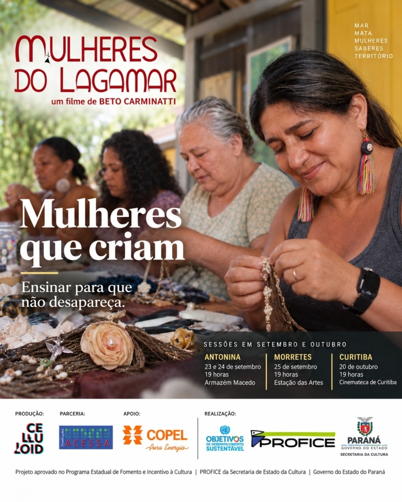 Documentário “Mulheres do Lagamar” será exibido gratuitamente no Armazém Macedo