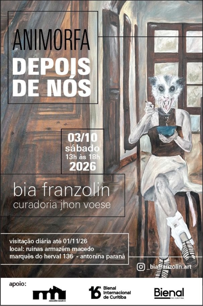 Exposição “Animorfa: Depois de nós” será aberta neste sábado nas Ruínas do Armazém Macedo