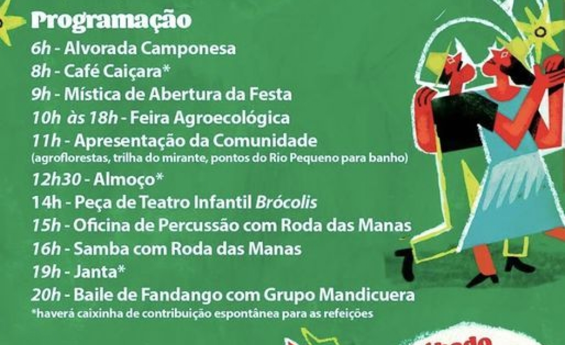 Venha Participar Da 5ª Festa Da Reforma Agrária Popular