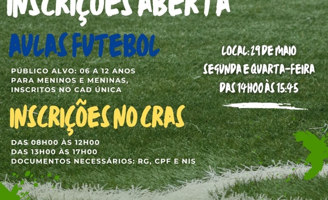 Prefeitura De Antonina Abre Inscrições Para Aulas De Futebol No Clube 29 De Maio 