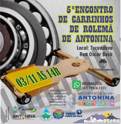 5° encontro de carrinhos de rolimã de Antonina 