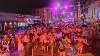 Primeiro dia do Carnaval de Antonina 