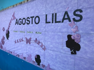 Prefeitura de Antonina, realiza palestras sobre a Campanha Agosto Lilás nas Escolas Estaduais do Município 