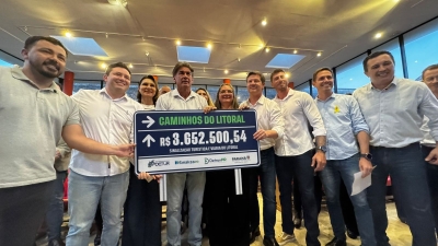 Antonina recebe investimento de R$ 480 mil em sinalização viária e turística pelo projeto “Caminhos do Litoral”