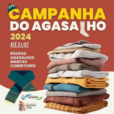 Prefeitura de Antonina inicia Campanha do Agasalho 2024