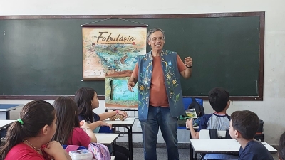 Projeto Fabulário na Escolas Municipais de Antonina