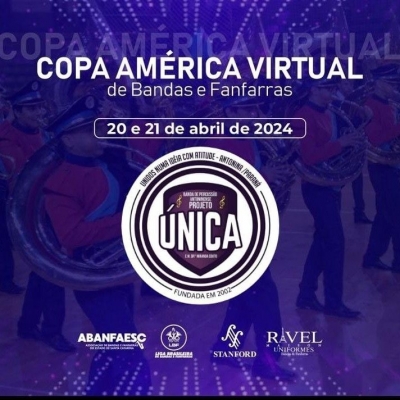Fanfarra Única participa da Copa América Virtual de Bandas e Fanfarras
