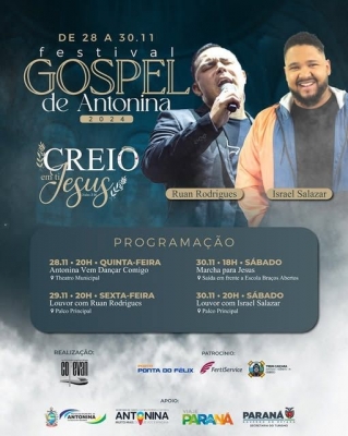 Festival Gospel de Antonina 2024