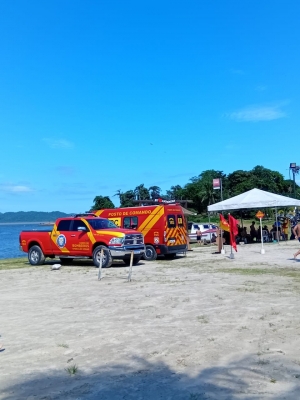 Bombeiros reforçam segurança na Prainha da Ponta da Pita