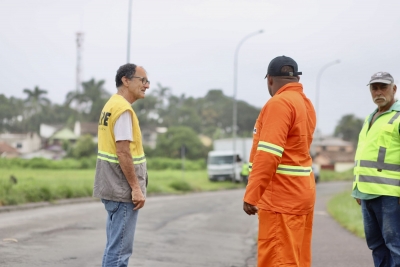 Antonina se prepara para iniciar obras na Avenida Conde Matarazzo