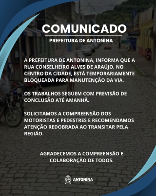 COMUNICADO 