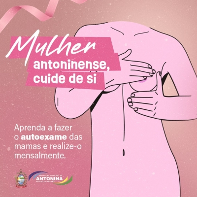 Prefeitura de Antonina realiza campanha Outubro Rosa