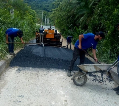 Prefeitura de Antonina segue com o Programa de Pavimentação pelo munícipio 